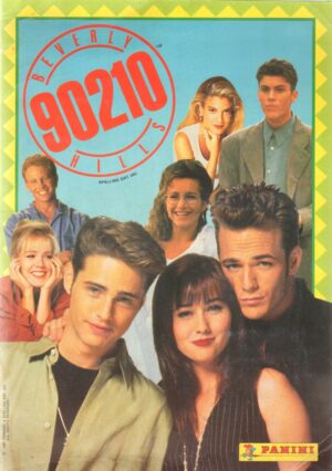 Album figurine Beverly 90210 Hills. Panini. Album Non completo con 1 figurina mancante su 107