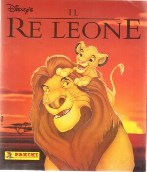 Album figurine. Il Re Leone. Disney's. Panini. Album Quasi Completo con 10 figurine mancanti su 232