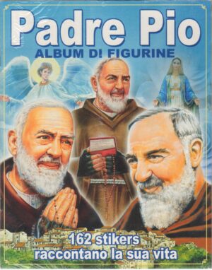 Album figurine Padre Pio.  Album Nuovo + 162 figurine da attaccare