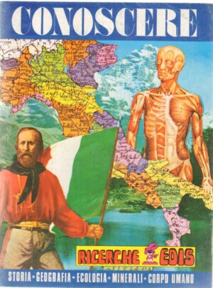 Album figurine Conoscere, Ricerche Edis. Album Non completo con 60 figurine mancanti su 529 + 1 figurina da attaccare