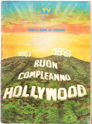 Album figurine Buon Compleanno Hollywood. Sorrisi e Canzoni. Album Completo