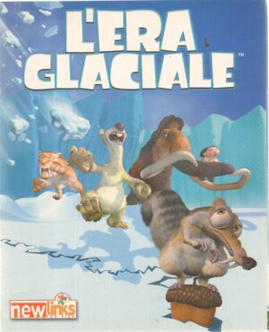 Album figurine. L'Era Glaciale. Newlinks Album Non completo con 15 figurine attaccate su 131