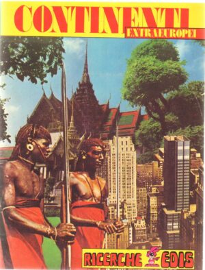 Album figurine. Continenti Extraeuropei. Ricerche Edis. Album Non Completo con 66 figurine attaccate su 381