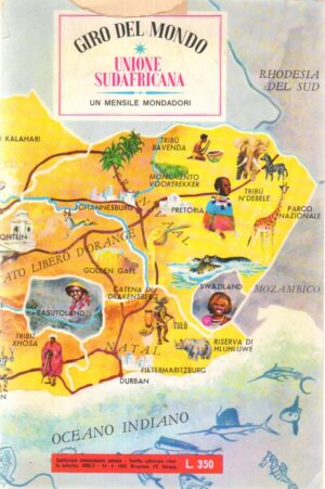 Album figurine Giro del Mondo Unione Sovietica, Mondadori. Album Completo