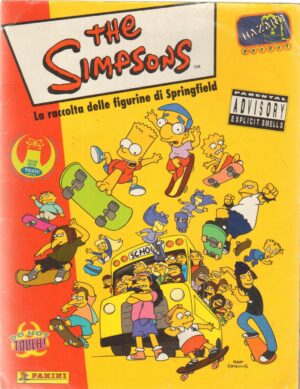 Album figurine The Simpson. Panini. Album Completo + 1 figurina da attaccare