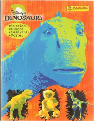 Album figurine. Disney's Dinosauri,Panini. Album Vuoto + 105 figurine da attaccare