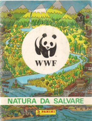 Album figurine. Natura Da Salvare, Panini. Album Non completo con 159 figurine attaccate su 360