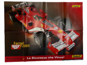 Poster Ferrai F2005 Sabelt Autosprint 53x 72 cm