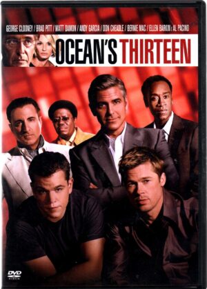 Ocean's Thirteen con George Clooney, Brad Pitt. DVD in Italiano