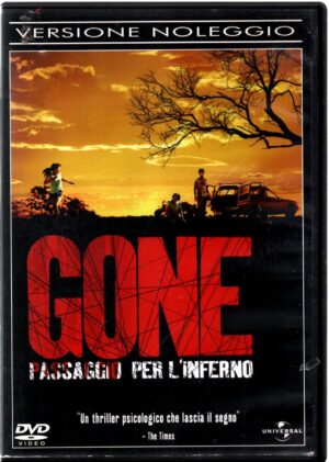 Gone - Passaggio Per L'Inferno DVD in Italiano Versione Noleggio