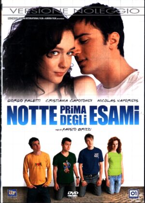 Notte Prima Degli Esami DVD in Italiano Versione Noleggio