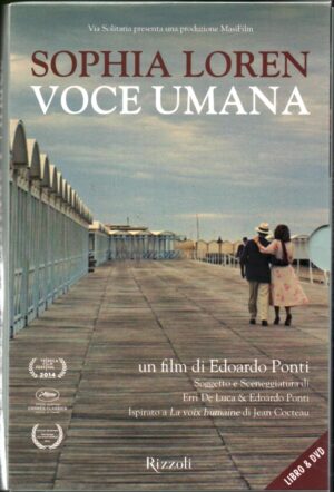 Voce umana un film con Sophia Loren. Libro + DVD in Italiano con Cofanetto