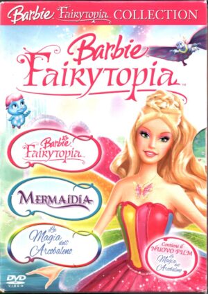 Barbie Fairytopia Collection, La Magia Dell'arcobaleno, Mermaidia (3 DVD) in Italiano in Cofanetto