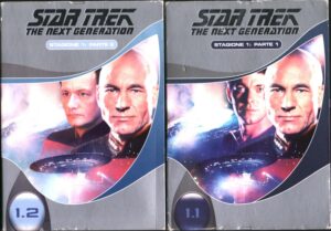 Star Trek Next Generation - Stagione 1 Completa - (7 DVD) Parte Prima e Seconda (Box 1 + Box 2) 1.1 e 1.2 - DVD in Italiano