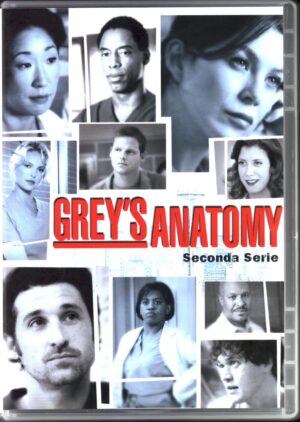 Grey’s Anatomy Stagione 2 Completa. Seconda serie 2, con n. 8 DVD in Italiano