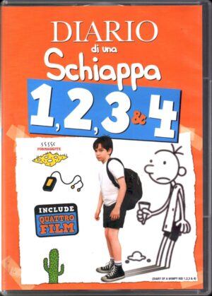 Diario Di Una Schiappa 1,2,3,4 (Quattro film). Box con 4 DVD in italiano