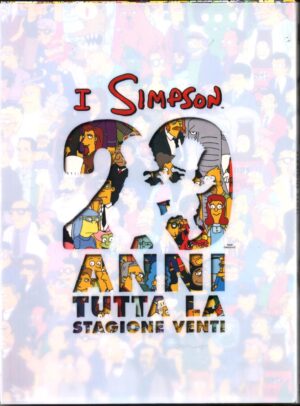 I Simpson - Stagione 20 Completa (Episodi 1-21) (4 DVD) con Cofanetto e Slipcase - DVD in Italiano