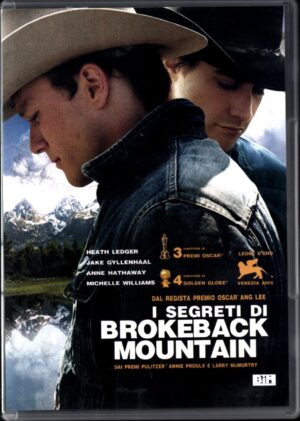 I segreti di Brokeback Mountain con Heath Ledger. DVD in Italiano