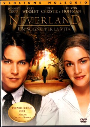 NEVERLAND un sogno per la vita DVD in Italiano Jhonny Deep Versione Noleggio