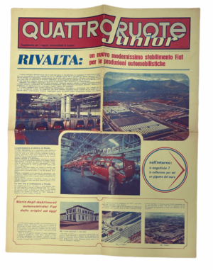Rivista QUATTRORUOTE Junior. Allegato a Quattroruote n.4 Aprile 1969