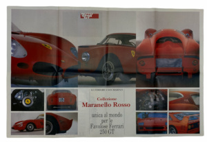 Poster Collezione Maranello Rosso Ferrari 250 GT Autosprint 53x80 cm