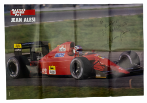 Poster Jean Alesi- Nigel Mansell Autosprint 54 x81 cm