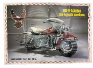 Poster Harley-Davidson - Electra Gilde 1200cc 47x67 cm