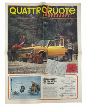 Rivista QUATTRORUOTE Junior. Allegato a Quattroruote n. 7 - Luglio 1969