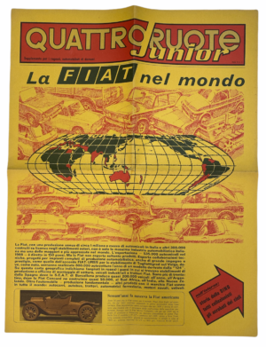 Rivista QUATTRORUOTE Junior. Allegato a Quattroruote n.2- Febbraio 1969