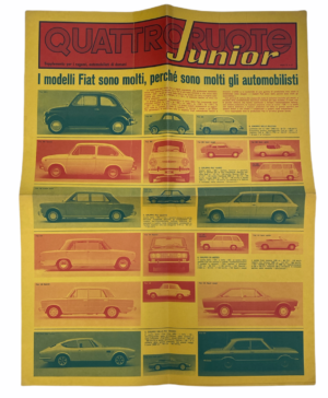 Rivista QUATTRORUOTE Junior. Allegato a Quattroruote n. 12 - Dicembre 1969