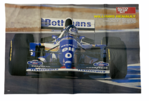 Poster Williams Reanult e Russo-Pistarino,Andrea De Lorenzi Autosprint 53x80 cm