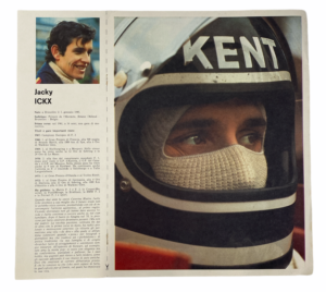 Poster Jacky ICKX Autosprint 32x 35 cm