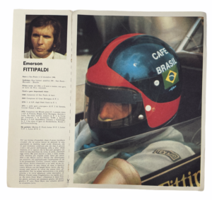 Poster Emerson Fittipaldi Autosprint 32x 35 cm