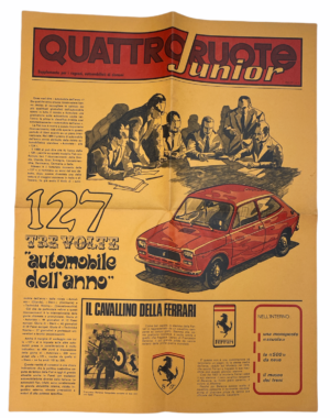 Rivista QUATTRORUOTE Junior. Allegato a Quattroruote n.2 - Febbraio 1972