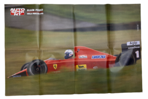 Poster Alain prosrt Ferarri 640 Autosprint 53x80 cm