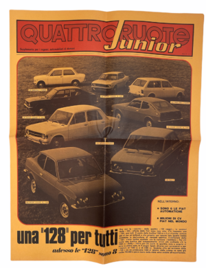 Rivista QUATTRORUOTE Junior. Allegato a Quattroruote n. 11- Novembre 1971