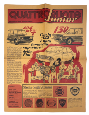 Rivista QUATTRORUOTE Junior. Allegato a Quattroruote n. 6 - Giugno 1972