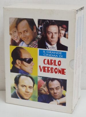 Il grande cinema di Carlo Verdone - Raccolta 5 film (5 DVD) con Cofanetto - Versione da edicola - DVD in Italiano