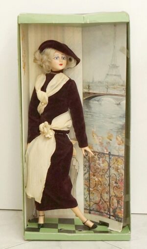 Odette. Bambola Doll Parigina. Zanini & Zambelli mod. 635. Vintage anni '70