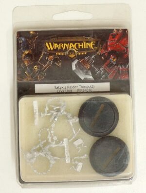 Warmachine: Cryx Unit - Satyxis Raider Troops (2). Miniature da Assemblare e Dipingere