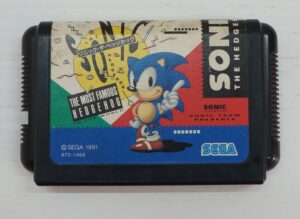 Sonic The Hedgehog Sega Megadrive NTSC-J Japan 670-1459. 1991 Funzionante