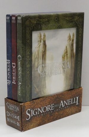 Il signore degli anelli. Trilogia completa DVD Limited Edition. La compagnia dell'anello, Le due torri, Il ritorno del re. In Italiano