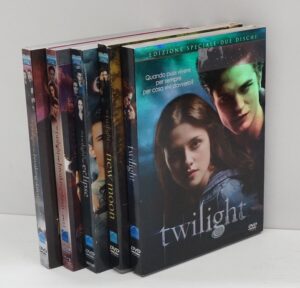Twilight - Serie 5 film (7 DVD) DVD in italiano (INCOMPLETO! manca un Blu-Ray dei contenuti extra) con Slipcase