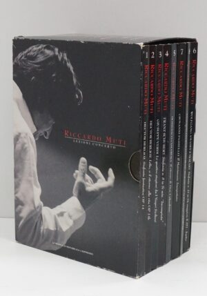 Riccardo Muti - Lezioni concerto - Raccolta Completa (8 DVD + 10 CD) con Cofanetto - DVD in Italiano
