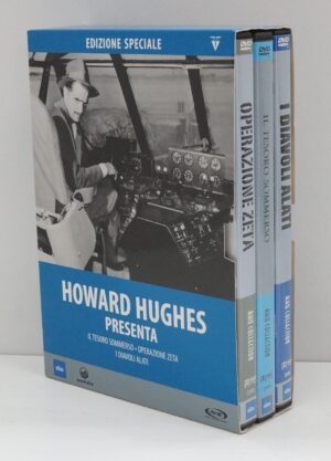 Howard Hughes presenta: Il tesoro sommerso + Operazione zeta + I diavoli alati (Box edizione speciale) DVD in Italiano