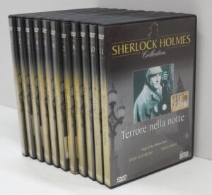 Sherlock Holmes Collection. Serie Completa (dal volume n. 1 al n. 11) con n. 11 DVD in Italiano. Versione da edicola