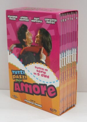 Tutti pazzi per amore. Stagione 1 Completa DVD in Italiano Emilio Solfrizzi Riccardo Milani