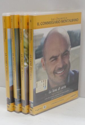 Il Commissario Montalbano - Stagione 7 Completa (4 DVD) SENZA Cofanetto - Versione da edicola - DVD in Italiano