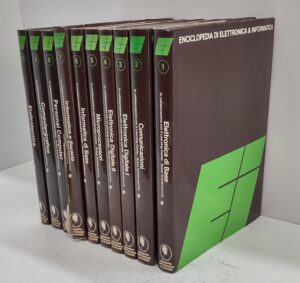 Enciclopedia di Elettronica e Informatica n. 10 volumi. Raccolta Completa ed. Jackson