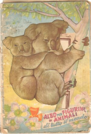 Album figurine Albo per figurine di animali. Da recupero, Non completo con 523 figurine su 600